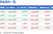 股票行情快报：圣泉集团（605589）8月21日主力资金净卖出438.90万元