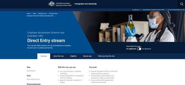 澳洲186雇主担保永居签证新变化:这三个金融岗位可一步到位拿PR