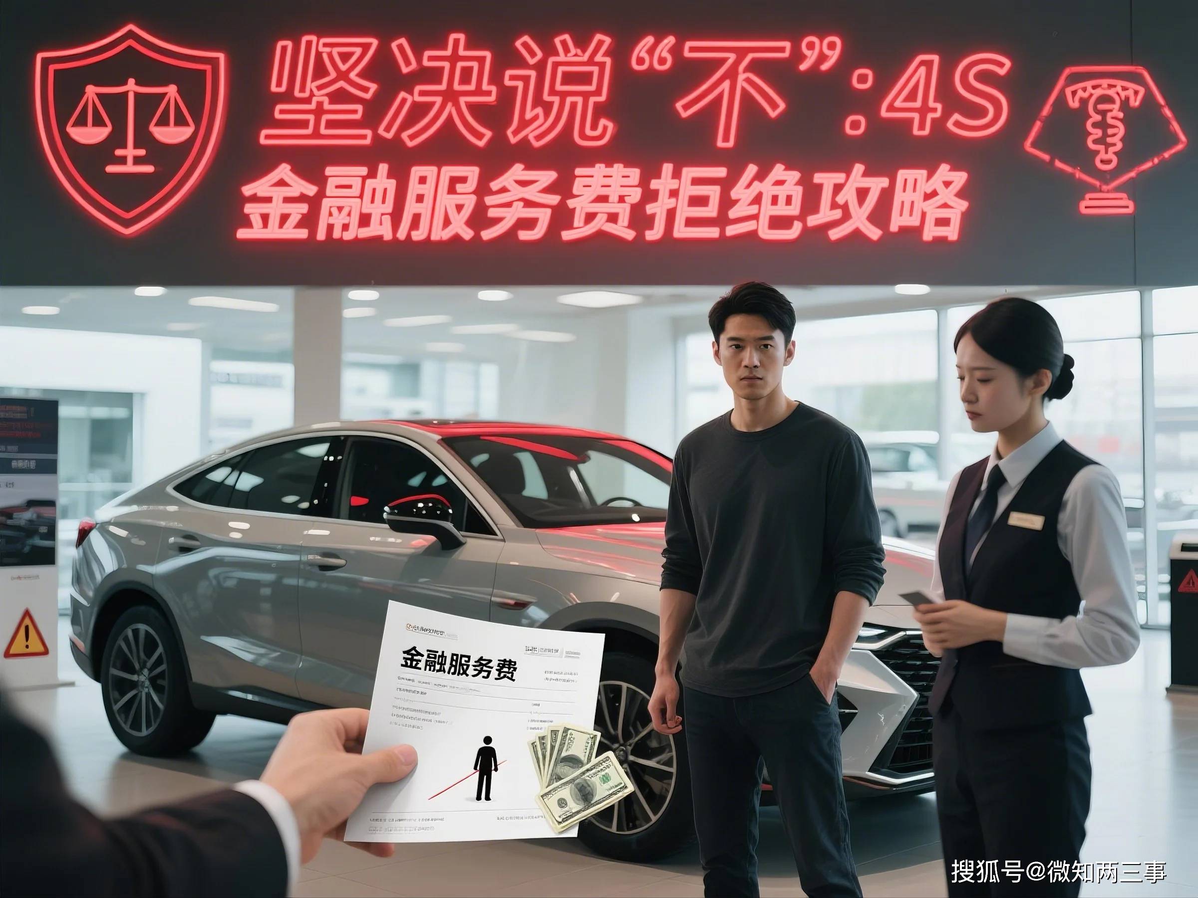 怎么拒绝4S店金融服务费?手把手教你硬气维权