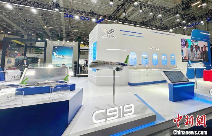 中国商飞C909、C919和C929等机型参加2025年巴黎国际航展