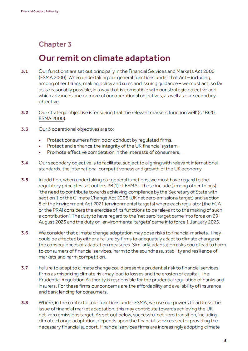 英国金融监管局:金融行业气候适应报告(英文版)