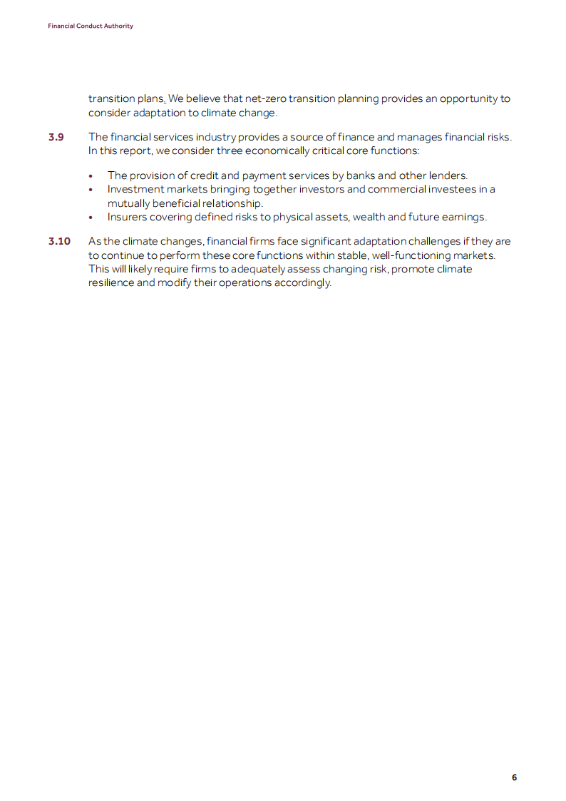 英国金融监管局:金融行业气候适应报告(英文版)