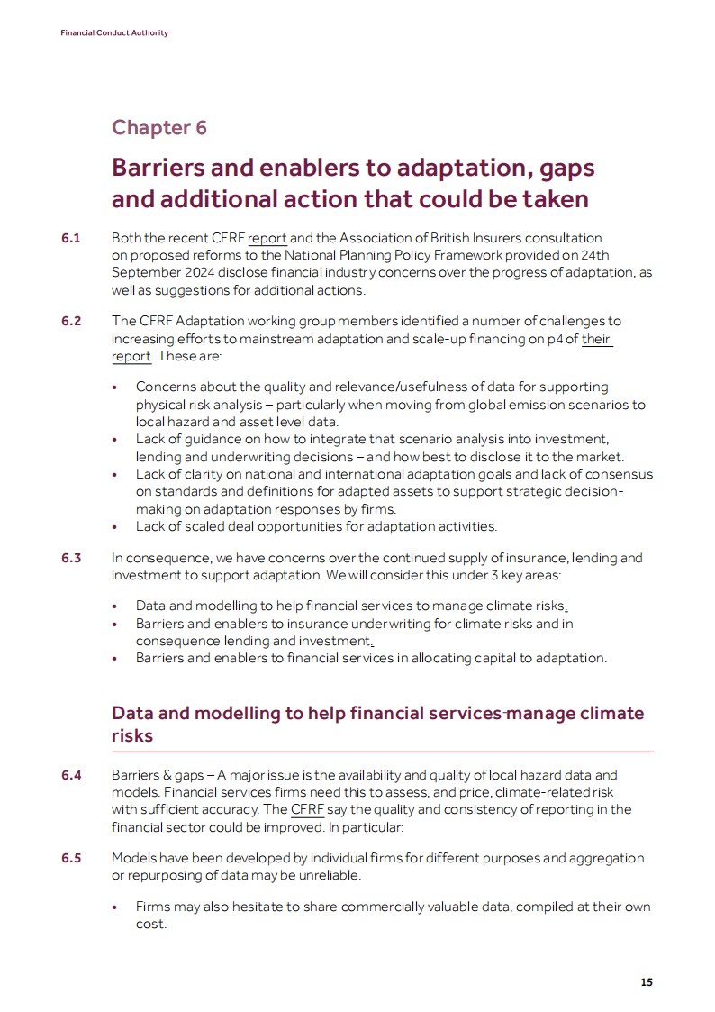 英国金融监管局:金融行业气候适应报告(英文版)