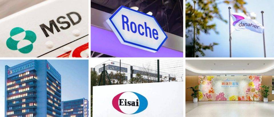 跨国药企在中国 | 默沙东、罗氏、丹纳赫、诺华、卫材、鹏瑞利、波士顿科学、科利耳、莱佛士医疗、兴和制药等新动态