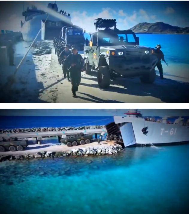 C-802导弹上岛,中式装甲大军随时开打,美军6架死神逼近委内瑞拉